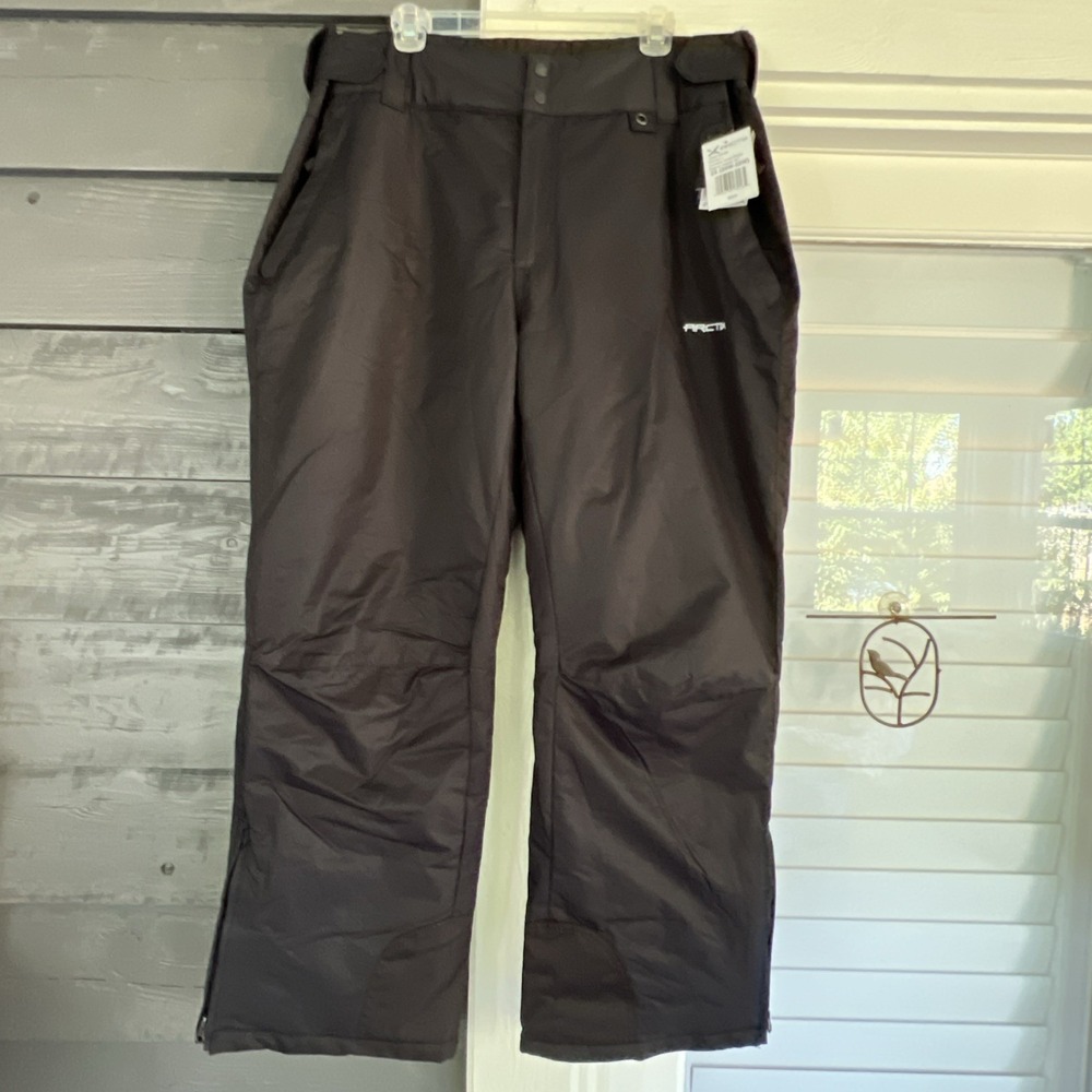 NWT Arctix Womens 2X 20W-22W Insulated Snow Pants Adjustable Waist Black Ski